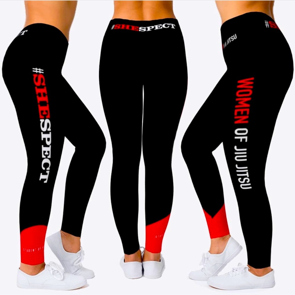 Like New Size Medium Jiu- Jitsu Grappling Spats / Leggings.
